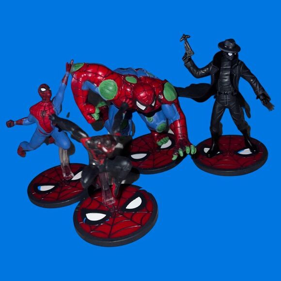 4 Marvel Spider-Man 3.5-Inch PVC Figures Loose B5 - Picture 5 of 5